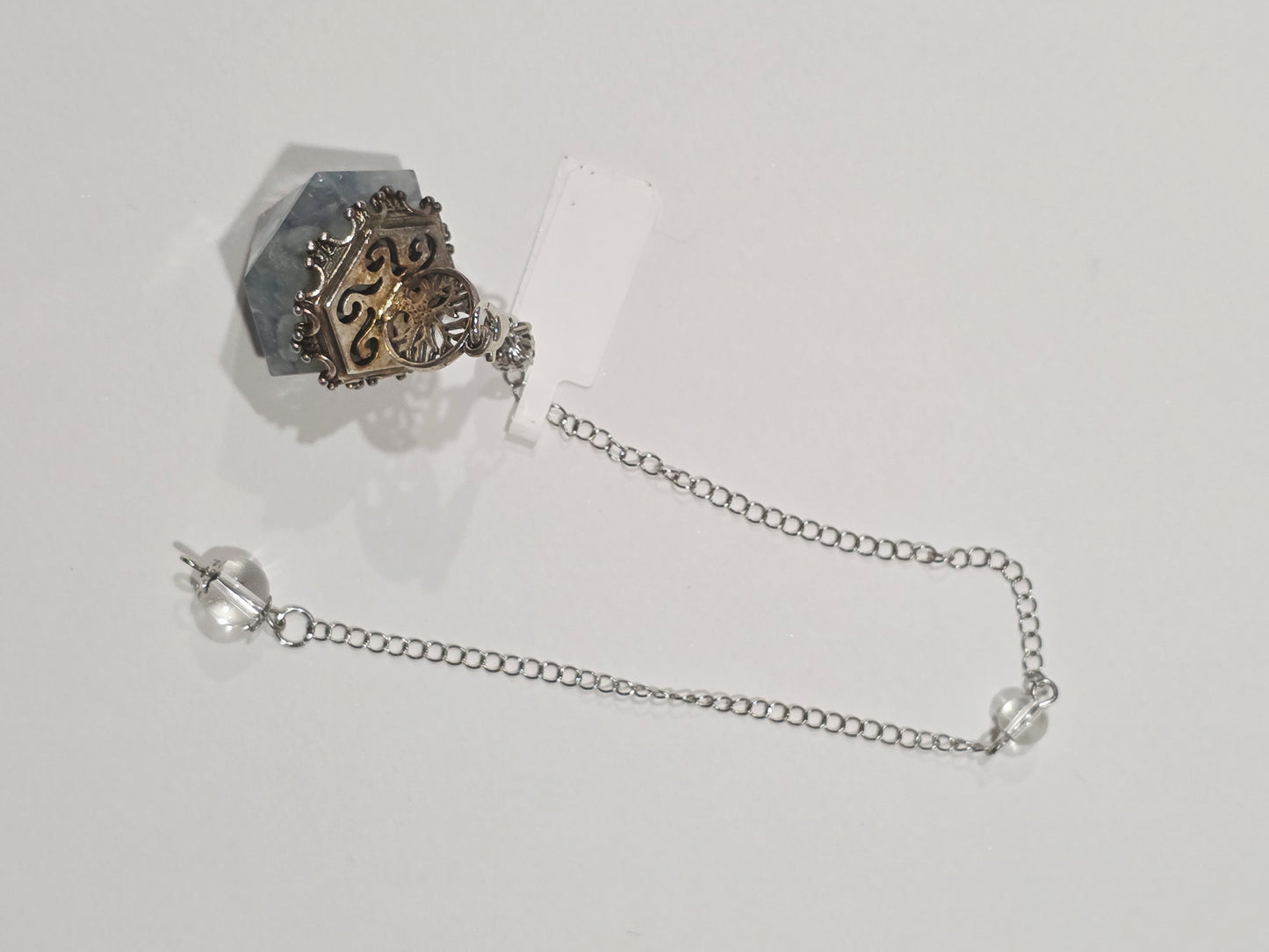 Pendule en Aigue-Marine & Arbre de Vie