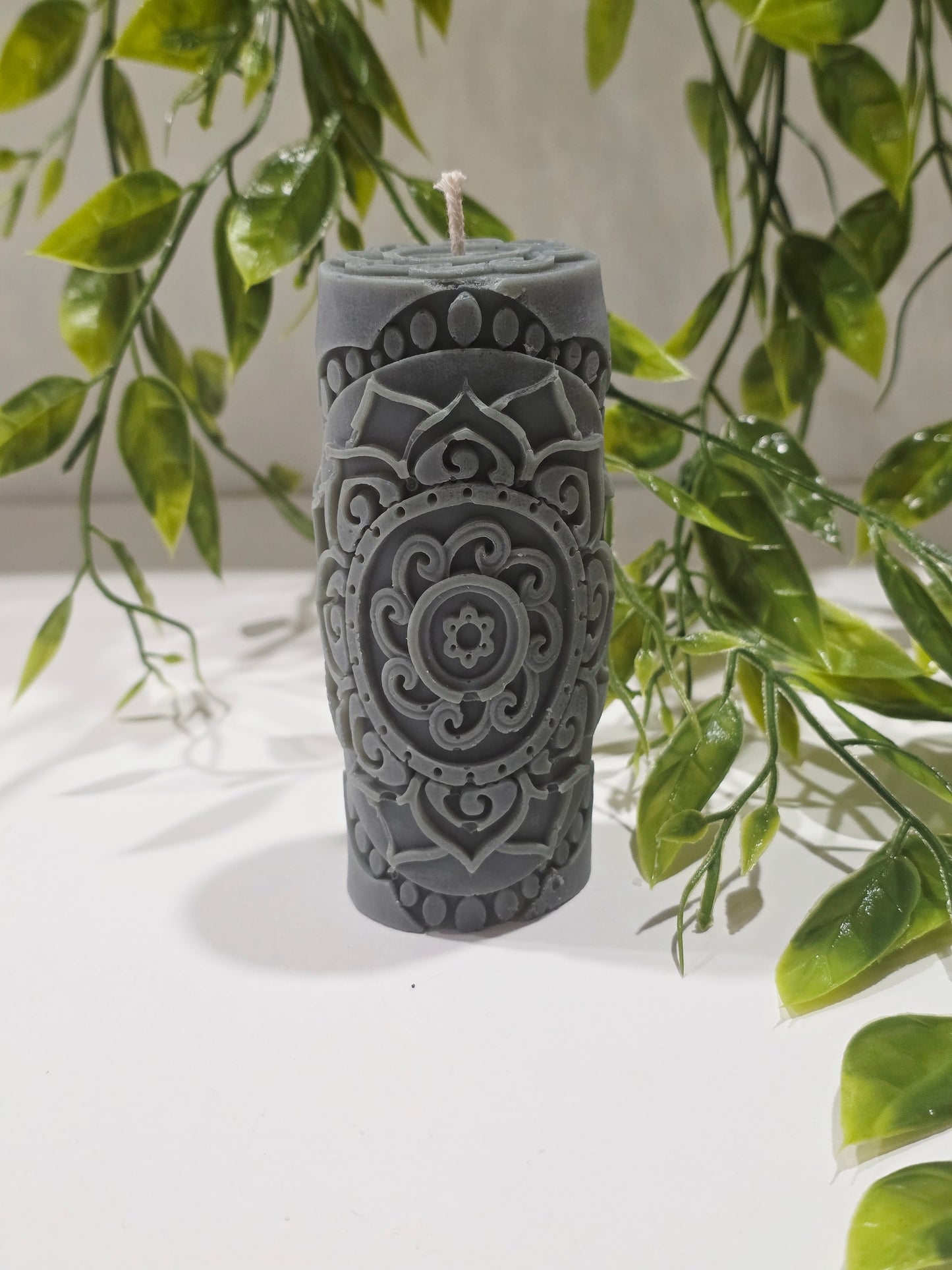 Bougie Moulée Mandala