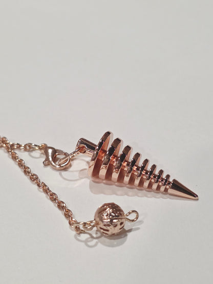 Pendule en Métal Or Rose