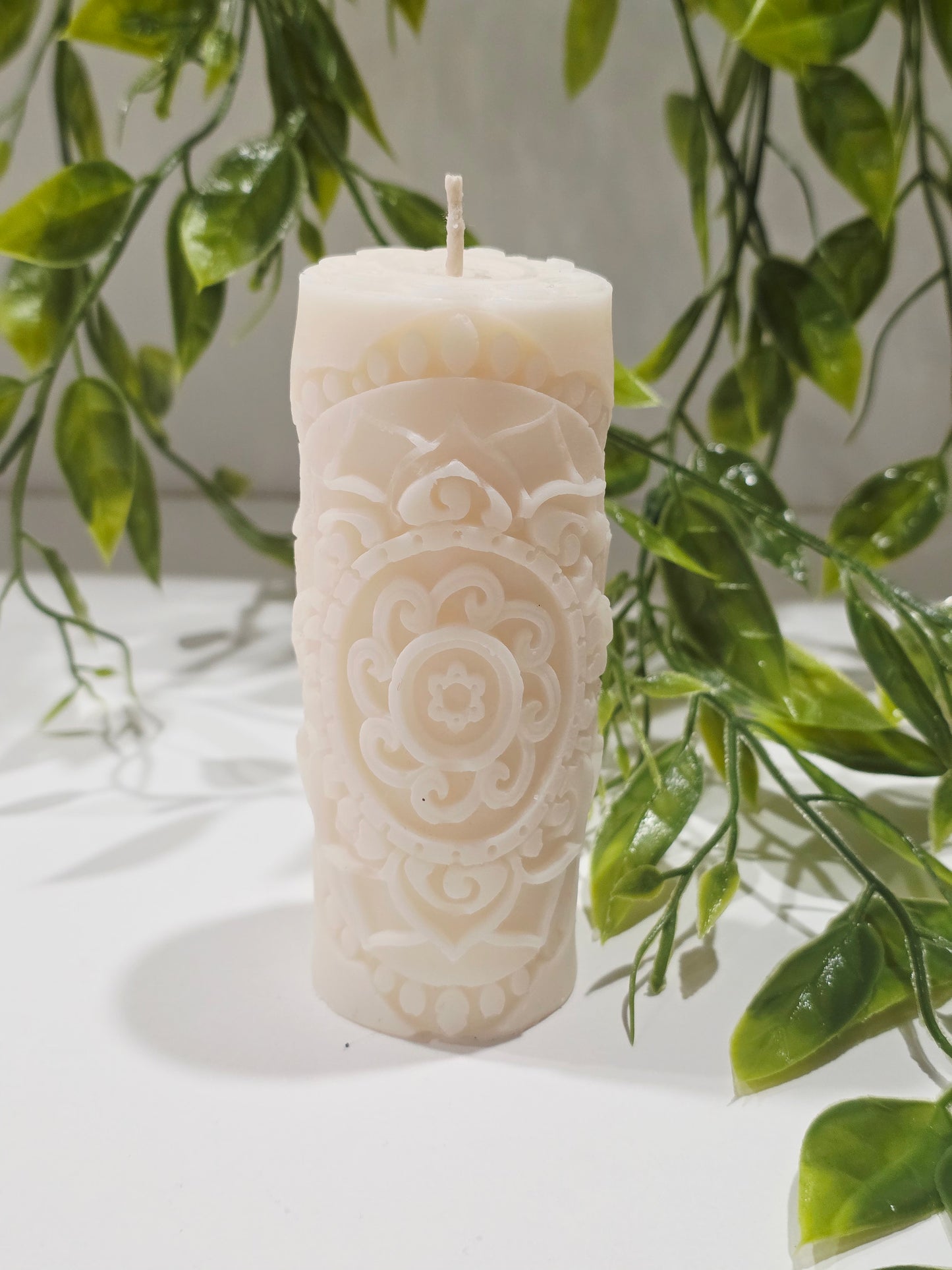 Bougie Moulée Mandala