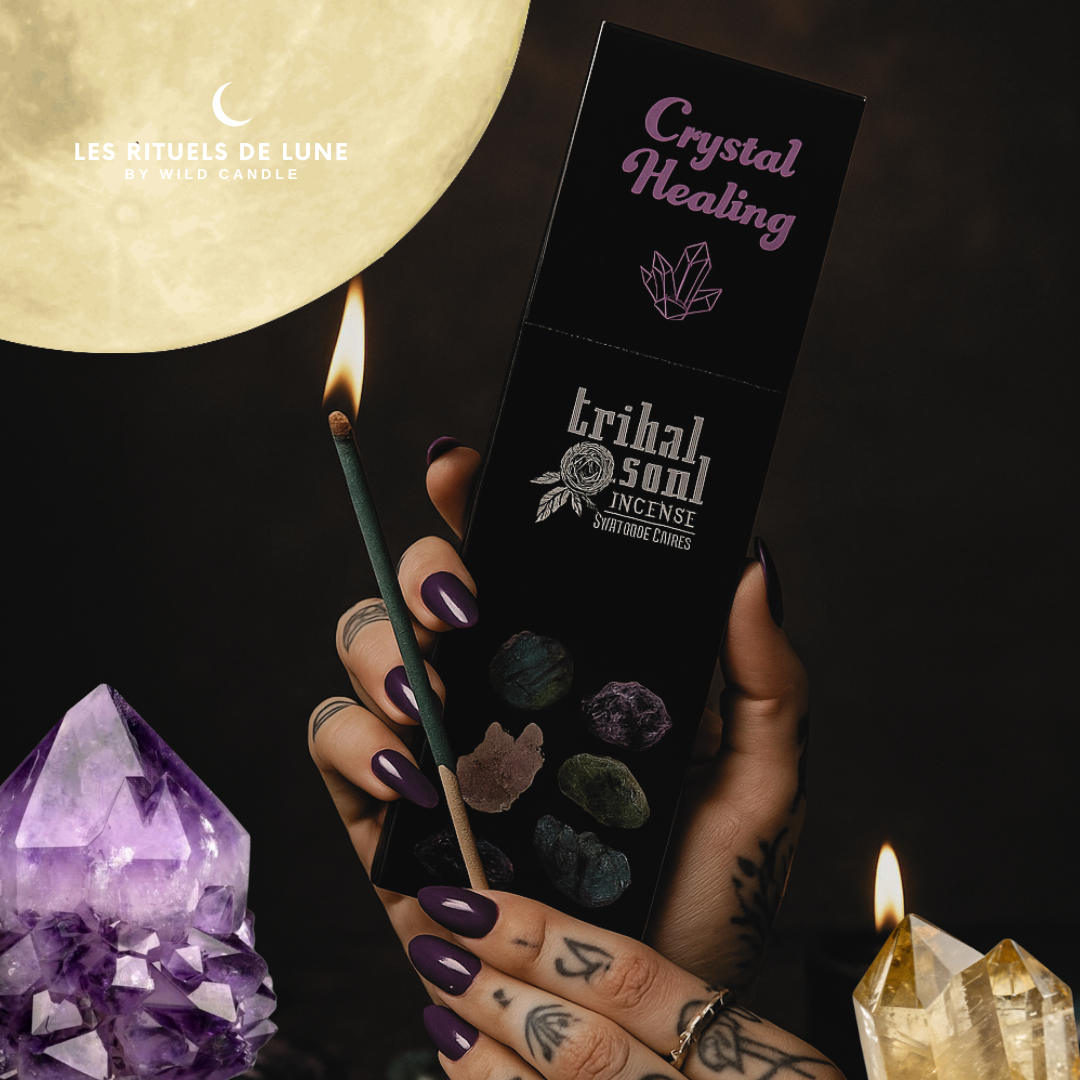 Encens Tribal Soul – Cristaux de Guérison